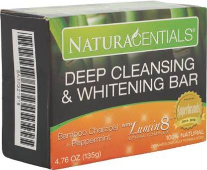 NaturaCentials Deep Skin Cleansing & Whitening Bar