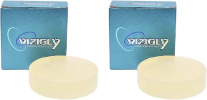 Vizigly Transparent Bathing Soap | Glycerin, Aloe Vera & Natural Moisturizers