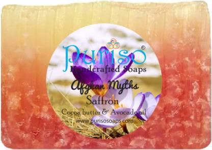 Puriso Saffron Soap ( Afghan Myths)