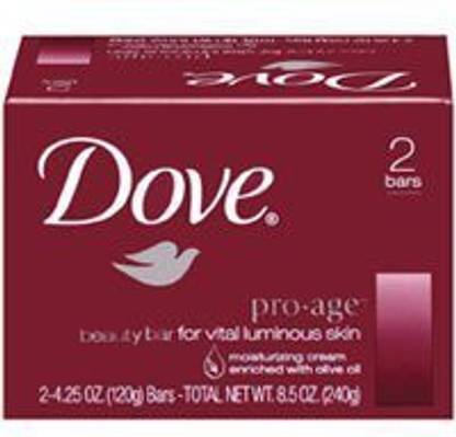 DOVE Pro-Age Beauty Bar 2 Bars