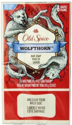 OLD SPICE Wild Collection Wolfthorn Men's Bar Soap 6 Count
