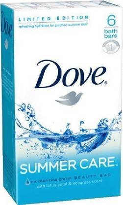 DOVE Summer Care Bar Soap Limited Edition 6 Count