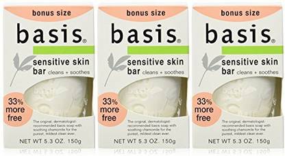 Basis Sensitive Skin Bar Bonus Size 3-Pack