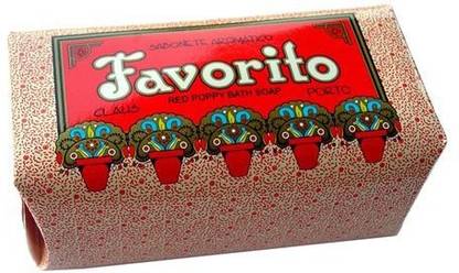 Claus Porto Bar Soap - Favorito (Red Poppy)
