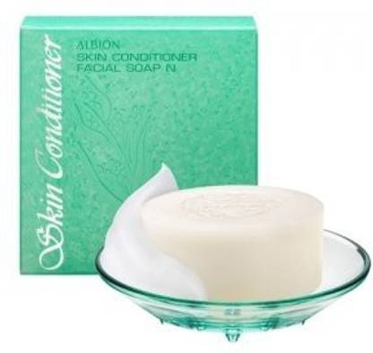 Albion Skin Conditioner Facial Soap N With A Soap Dish