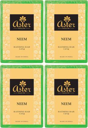 Aster Luxury Aster Luxury Neem Bathing Bar 125g - Set of 4