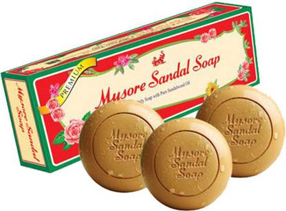 MYSORE SANDAL Sandal Bath Tablet Trio