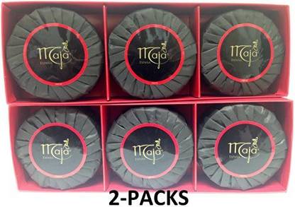 Maja Soap Sets Round (3 Soap) -2-PACKS(Sets) of 3 Soaps Jabon Perfumado