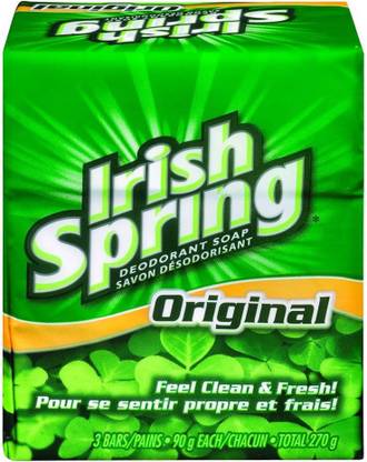 Irish Spring Original soap pack of 3
