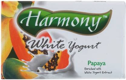 Harmony White Yogurt Papaya Soap (Made In France)