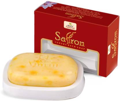 BAPS Amrut Saffron Soap