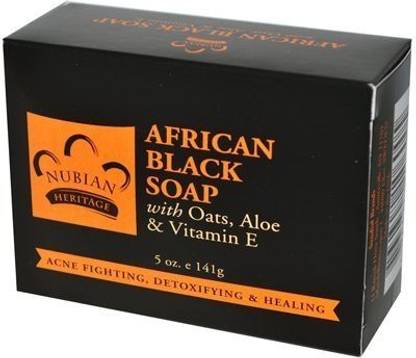 Nubian Heritage Bar Soap African Blk with Al ( Multi-Pack)