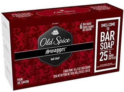 OLD SPICE Red Zone Swagger Scent Bar Soap Pack Of 12