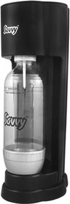 Savvy Soda Maker Black Soda Maker