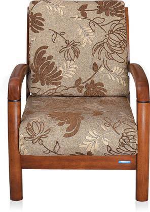 Nilkamal Rockford Fabric 1 Seater  Sofa