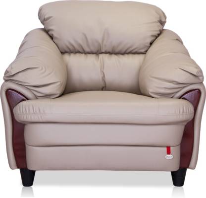 Durian Georgia Leatherette 1 Seater  Sofa