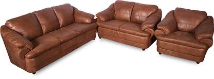 Godrej Interio Jineiro Leatherette 3 + 2 + 1 Sofa Set