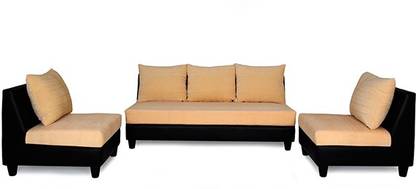 Housefull Fabric 3 + 1 + 1 Sofa Set