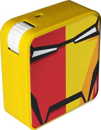 Portronics Cubix - Iron Man Mask Portable Mobile/Tablet Speaker