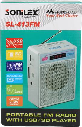 सोनिलेक्ष SL-413FM मोबाइल / टेबलेट स्पीकर