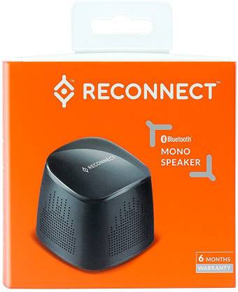 Reconnect RET BT Mono Speaker Black TS BT-M Portable Bluetooth Home Theatre