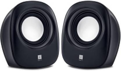 iball SoundWave 2 Multimedia 2.0 -Black 4 W Portable Laptop/Desktop Speaker