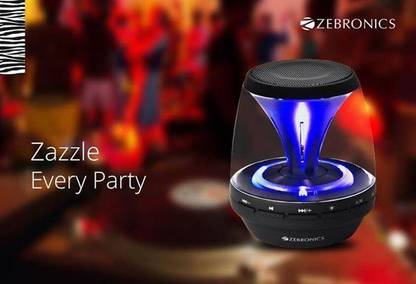 ZEBRONICS Bluetooth speaker Sparkle 3 W Portable Bluetooth Speaker