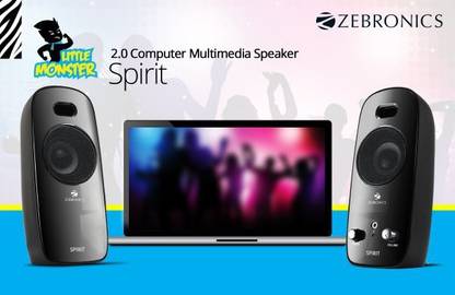 ZEBRONICS Spirit Laptop/Desktop Speaker