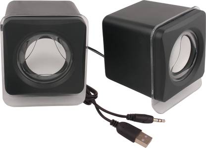 SPEED Wired Multimedia USB 2.0 Mini Speaker 10 W Portable Laptop/Desktop Speaker