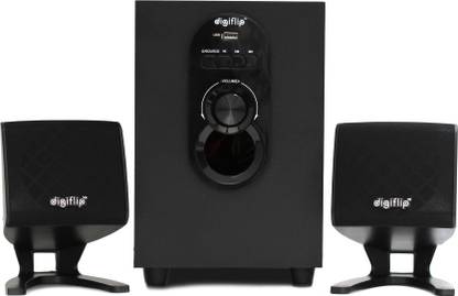 DigiFlip 2.1 Channel 10W PS043 Speaker (with Remote Control, USB Support)