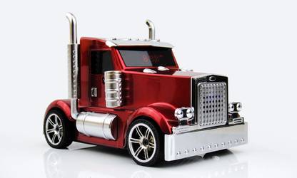 Excluzy Truck Shaped Wired 3 W Portable Mobile/Tablet Speaker