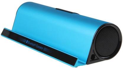 Mobilegear Bluetooth Speaker with Wireless Dock Type Base Stand for Mobiles Tablets & iPad & AUX Input 10 W Portable Bluetooth Speaker