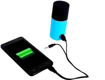 POWERXCEL Power Bank Speaker - Mini Powerplay 2 W Portable Bluetooth Speaker