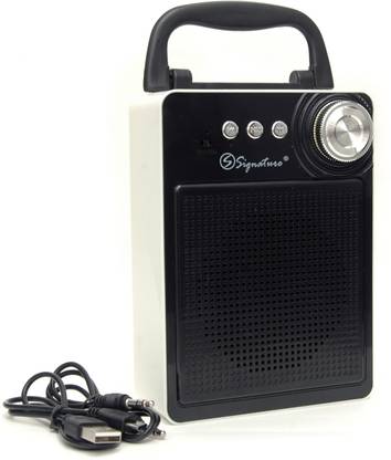 Signature VMS-28 Radio Style Portable Bluetooth Speaker