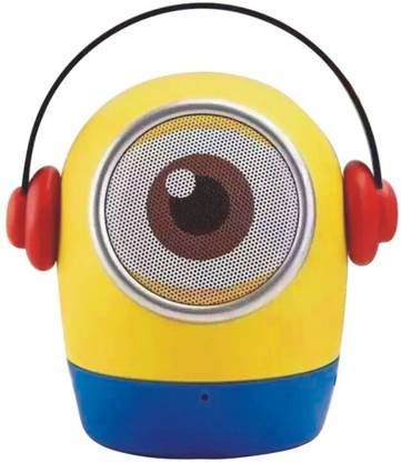 KDM Minions 4 W Portable Bluetooth Speaker