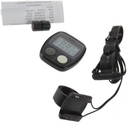 NP Plastics LCD Magnetic Waterproof Bike Bicycle Speed With 14 Functions Digital Speedometer