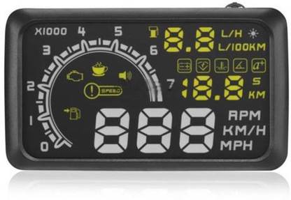 Truelinks Car HUD HeadsUp Display Direct Plug and Play Digital Speedometer
