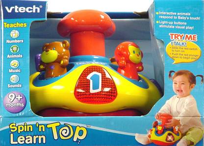 VTECH Spin n Learn Top