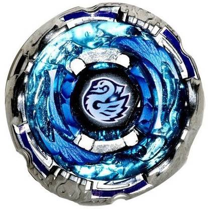 Rapidity Kreis Cygnus Beyblade with Launcher