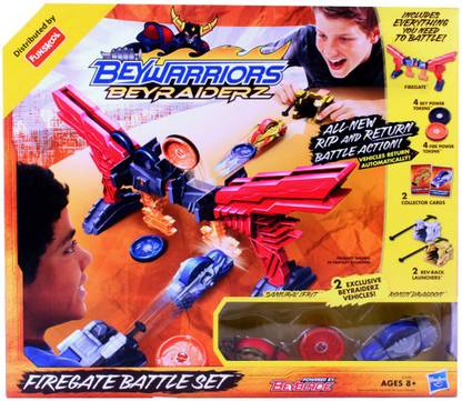 BEYBLADE Raiderz Shogun Fire Gate Battle Set
