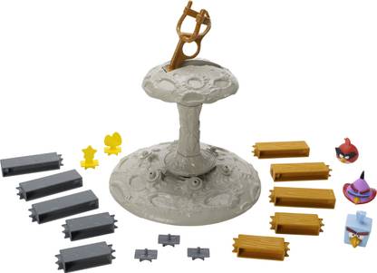 MATTEL Angry Birds Space - Lunar Launcher & Planet Base Game