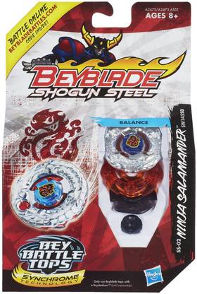 FUNSKOOL Beyblade SW145SD Shogun Steel Beybattle SS-02 Ninja Salamander Tops