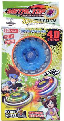 Fantasy India Beyblade Super Storm Top With Light Function - Multicolor