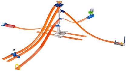 HOT WHEELS Track Builder 5-Lane Tower Starter Set