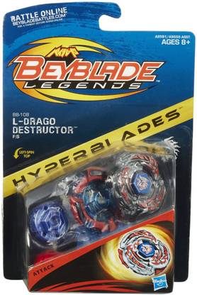 Hasbro Beyblade Legends Beybattle Tops BB-108 L-Drago Destructor F:S Top