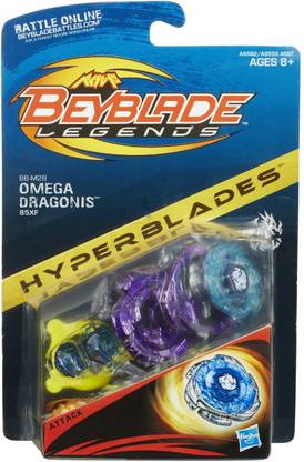 Hasbro Beyblade Legends Beybattle Tops BB-M28 Omega Dragonis 85XF Top