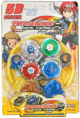 Turban Toys 5d-System-Battle-Blade-Metal-Fighter-Flurry