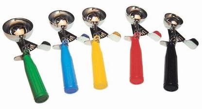 Winco Icd16 No.16 Ice Cream Disher With Plastic Handle