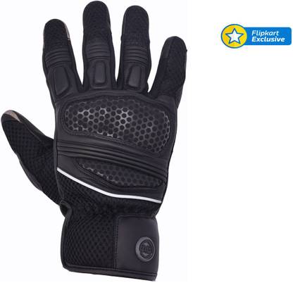ROYAL ENFIELD GLS150006-Black Riding Gloves