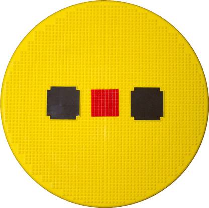 PERCARE Twister Yellow 3 mm Exercise & Gym Mat